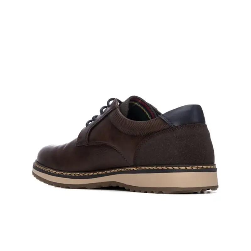 Zapatos Casual Hombre Xti  Marrón 3/4
