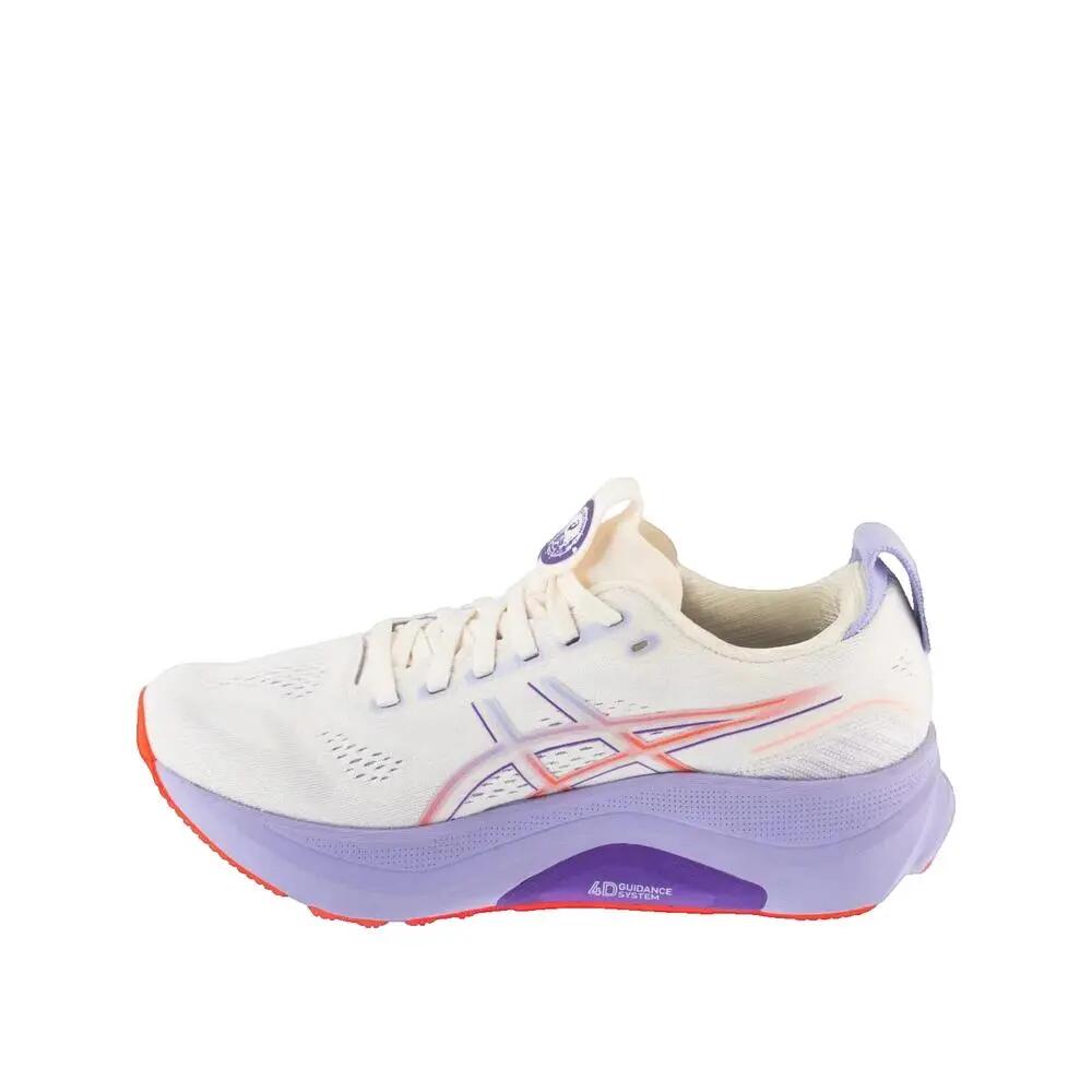 Asics Gel Kayano 32 Laufschuhe Crème/Edo Purple 1/3