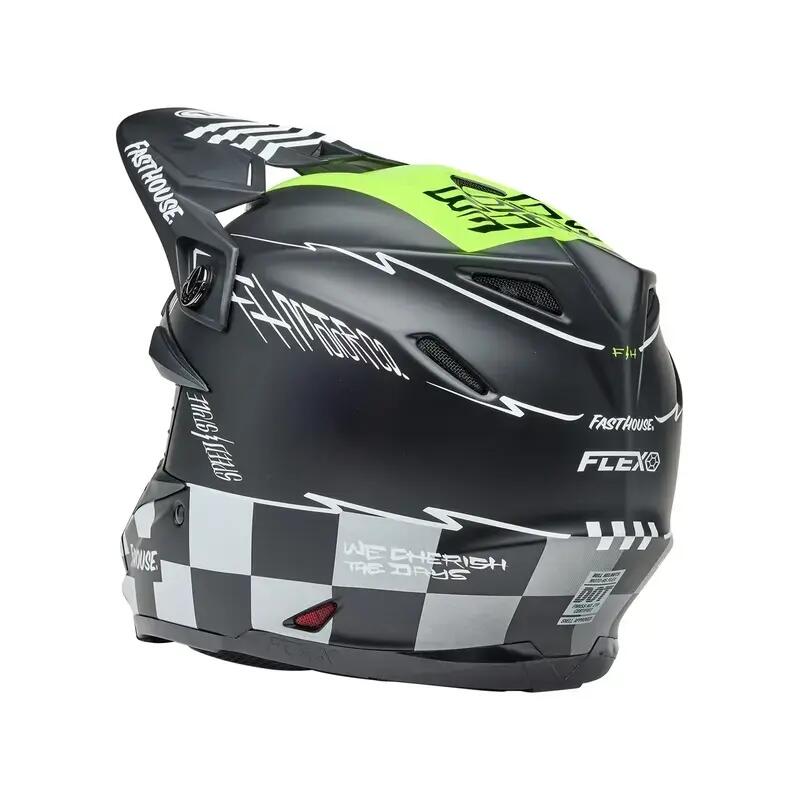 Kask motocyklowy Bell Moto-9S Flex Fasthouse Smoke Bomb 5/6