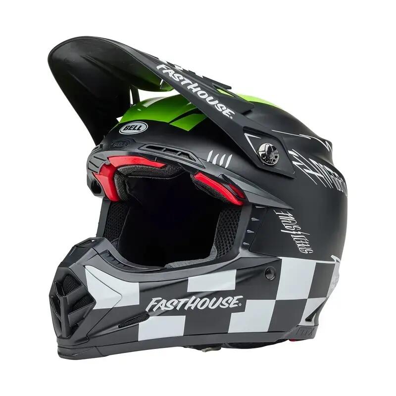 Kask motocyklowy Bell Moto-9S Flex Fasthouse Smoke Bomb 3/6