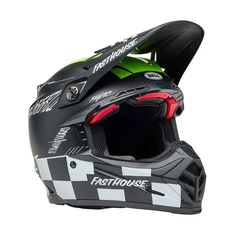 Kask motocyklowy Bell Moto-9S Flex Fasthouse Smoke Bomb 2/6