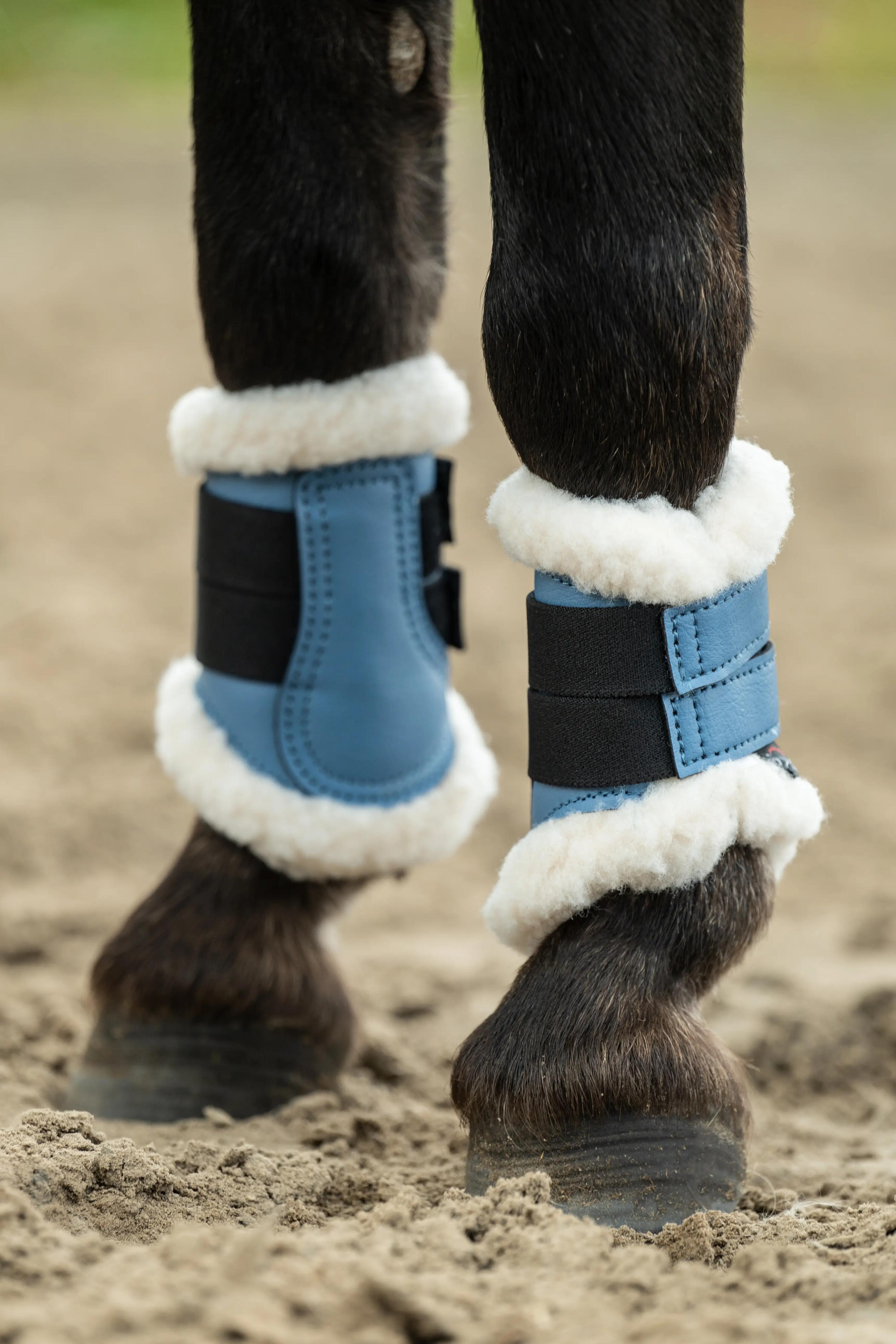 Ghette da cavallo chiusi HKM Comfort Shetty 4/5