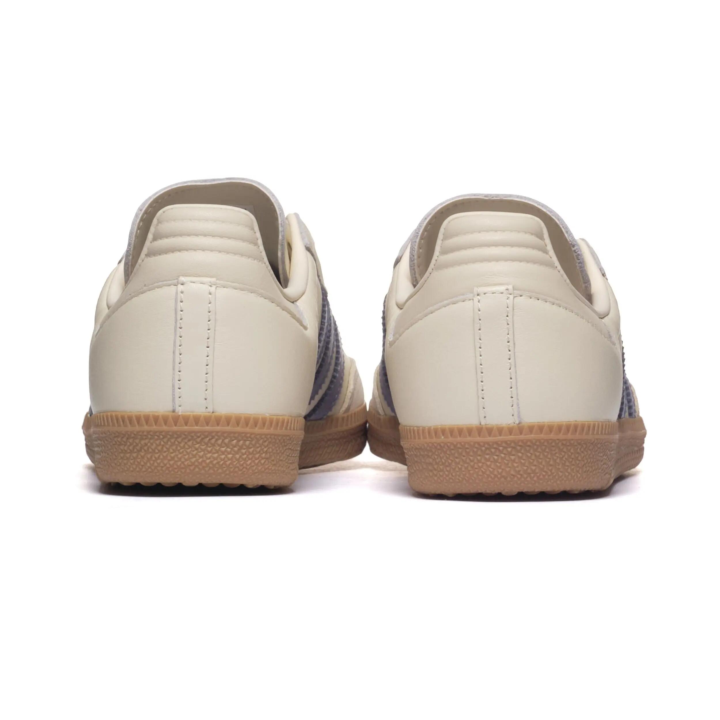Zapatillas Adidas Samba OG Blancas/Plateadas Violeta 5/6