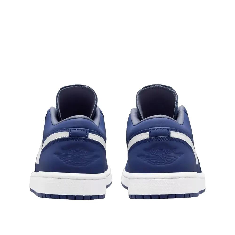Scarpe Nike Air Jordan 1 Low Blu royal/bianco 4/6