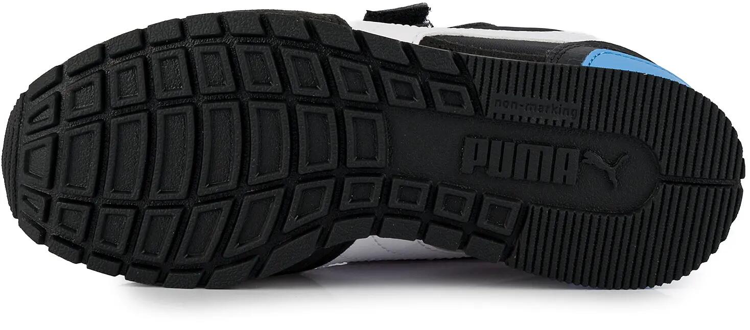Buty dziecięce sportowe sneakersy na rzep czarne PUMA ST Runner V3 6/11