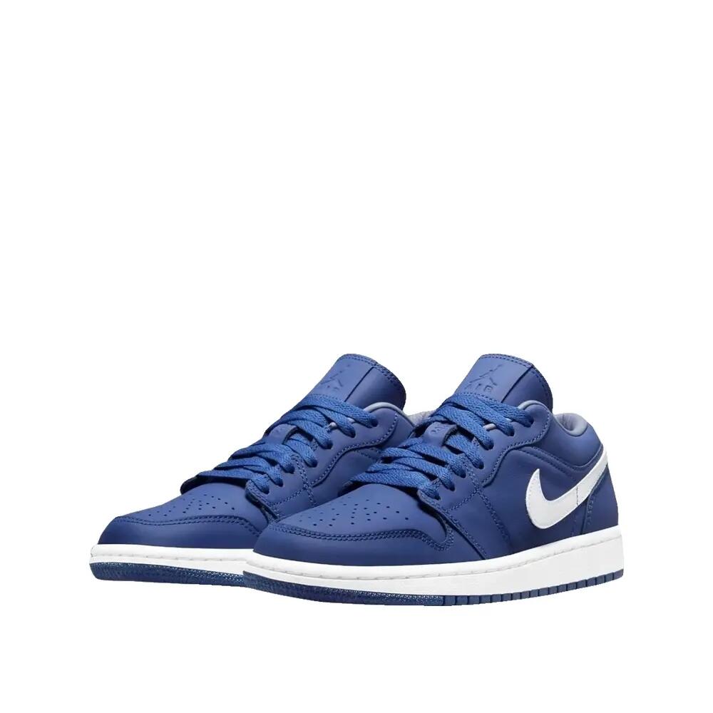 Scarpe Nike Air Jordan 1 Low Blu royal/bianco 3/6