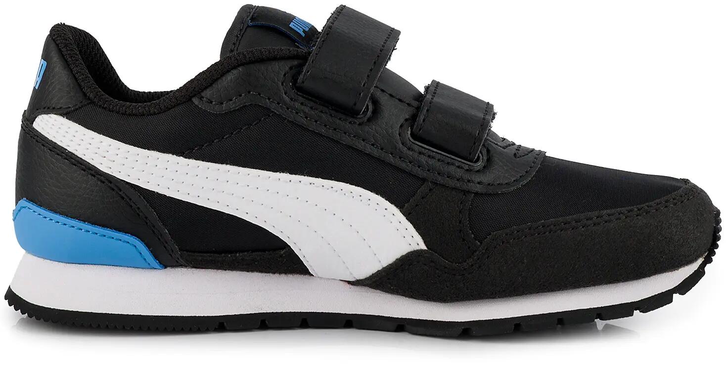 Buty dziecięce sportowe sneakersy na rzep czarne PUMA ST Runner V3 5/11