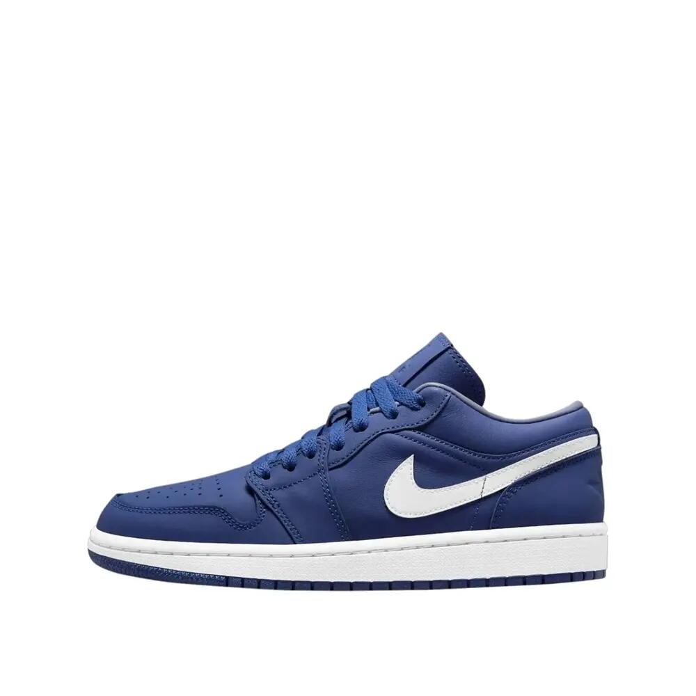 Scarpe Nike Air Jordan 1 Low Blu royal/bianco 2/6