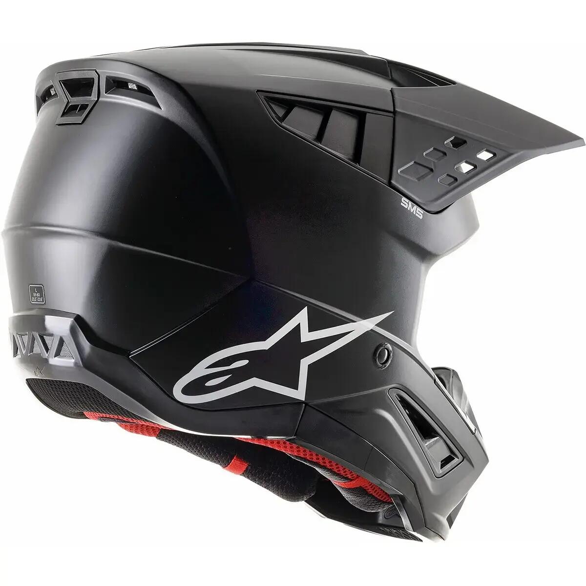 Motorrad-Cross-Helm Alpinestars SM5 Solidc 3/5