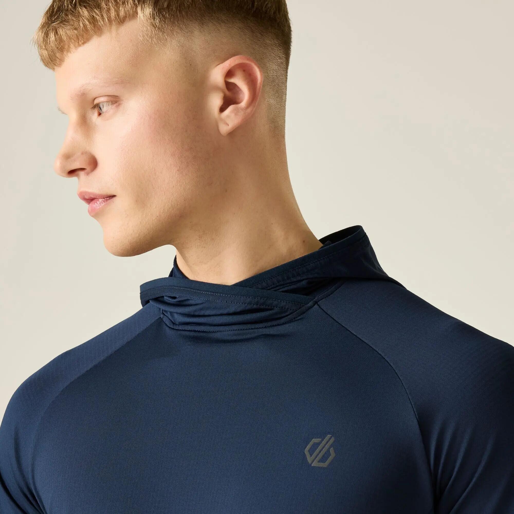 Casaco com capuz Sprint City para homem (Azul Marinho) 6/7