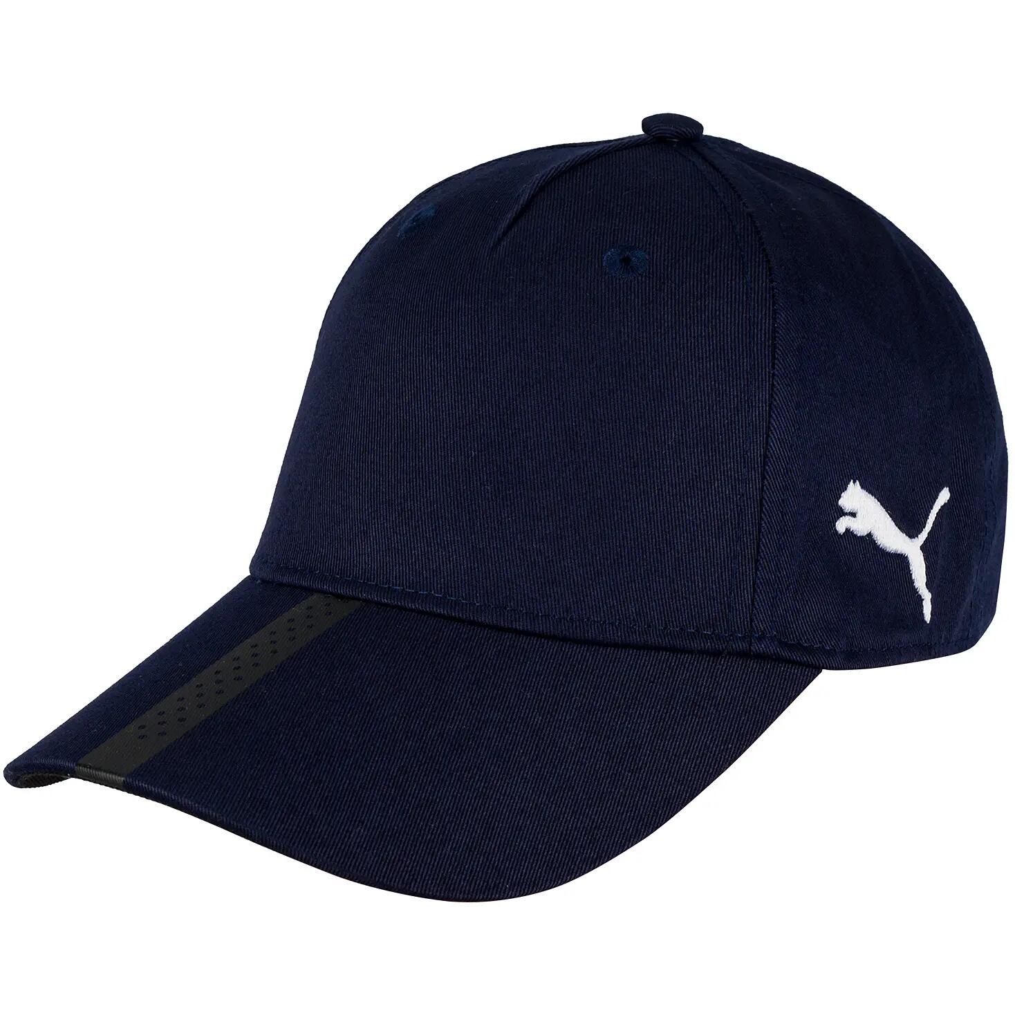 Lekka bawełniania czapka z daszkiem basebolówka granatowa PUMA LIGA CAP 3/10