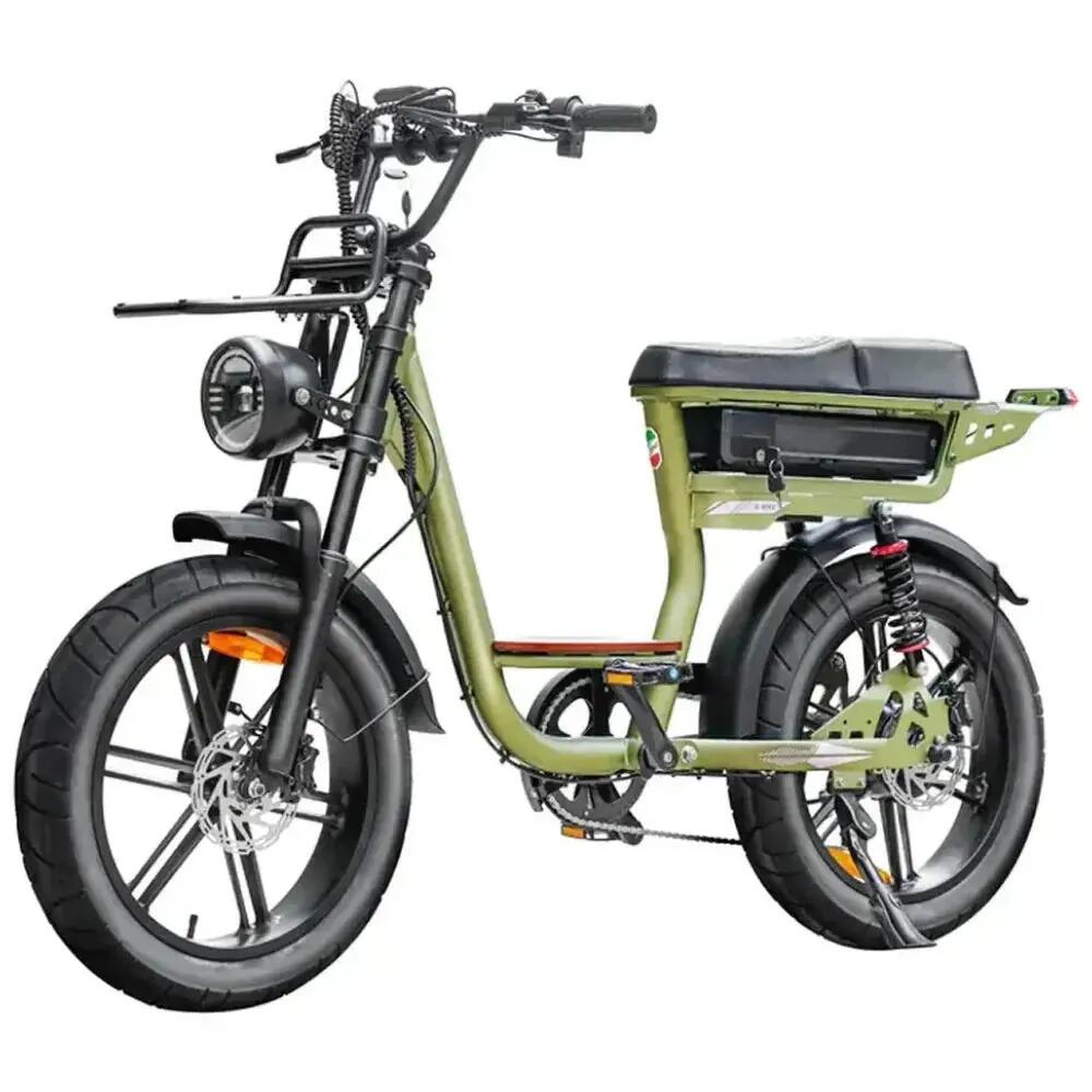 V20 Comfort - Fatbike elettrica - 20 pollici - 250W - 720Wh - Verde 4/4