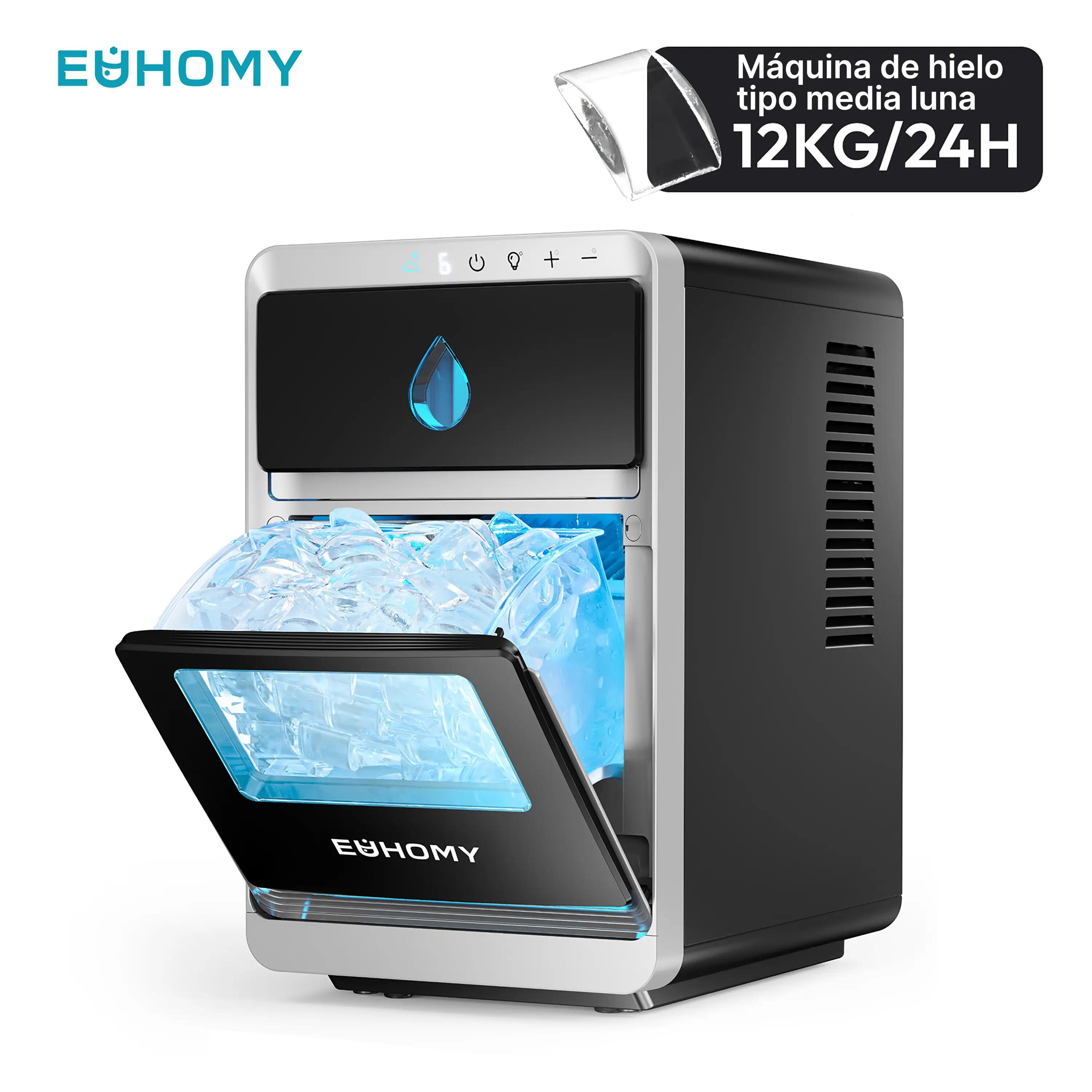 Euhomy máquina para fabricar hielo (12Kg en 24h) 2/6
