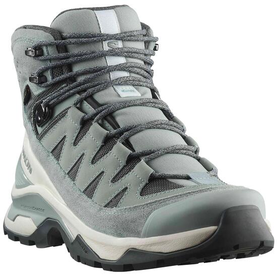 Botas Salomon modelo Quest Echo Gore-Tex "Green Milieu/Icicle/Urban C para mujer