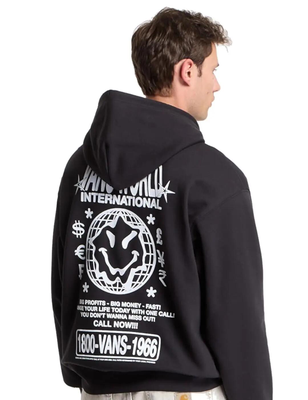 Sweatshirts Fleece für Herren Vans World Schwarz. 2/3