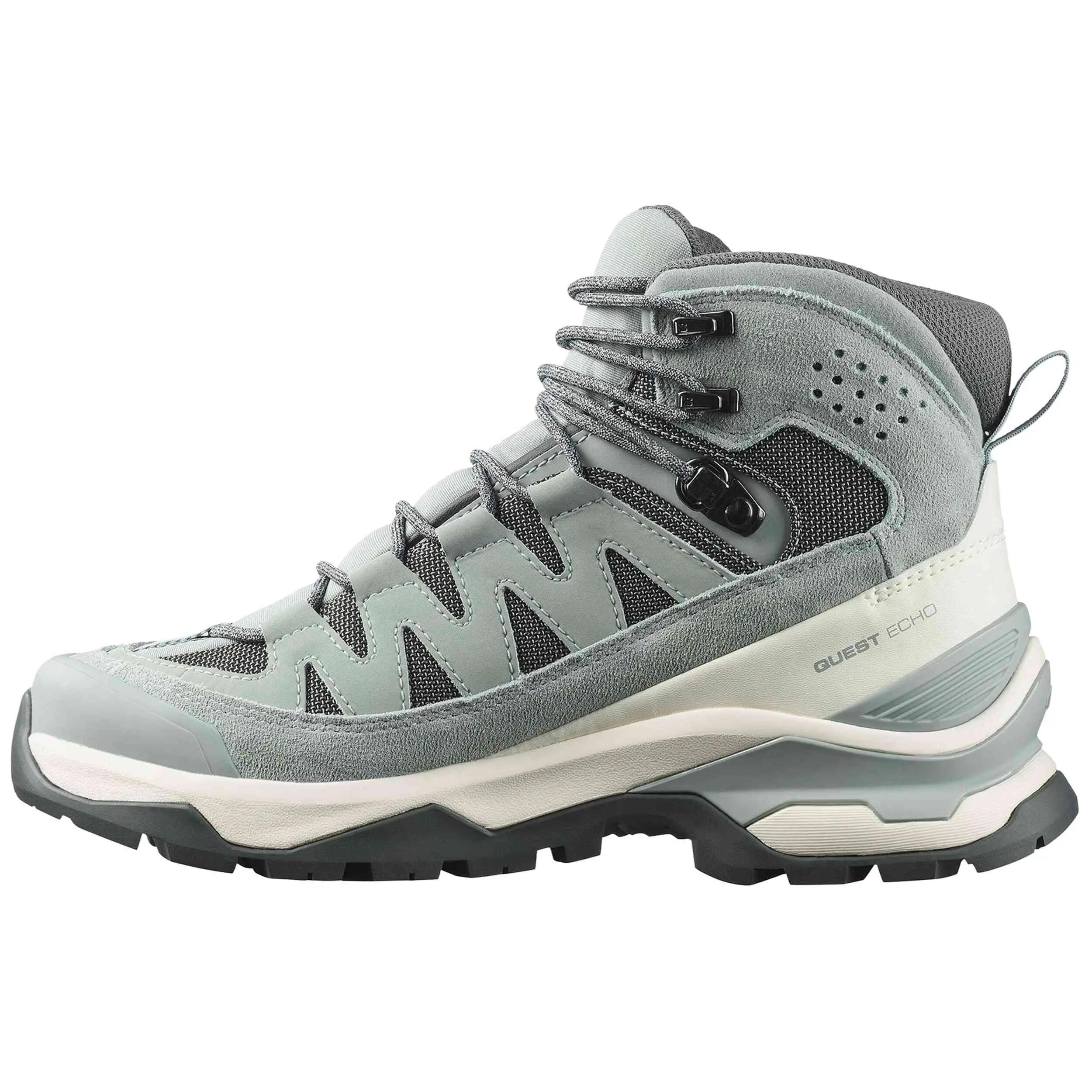 Botas Salomon modelo Quest Echo Gore-Tex "Green Milieu/Icicle/Urban C para mujer 2/5