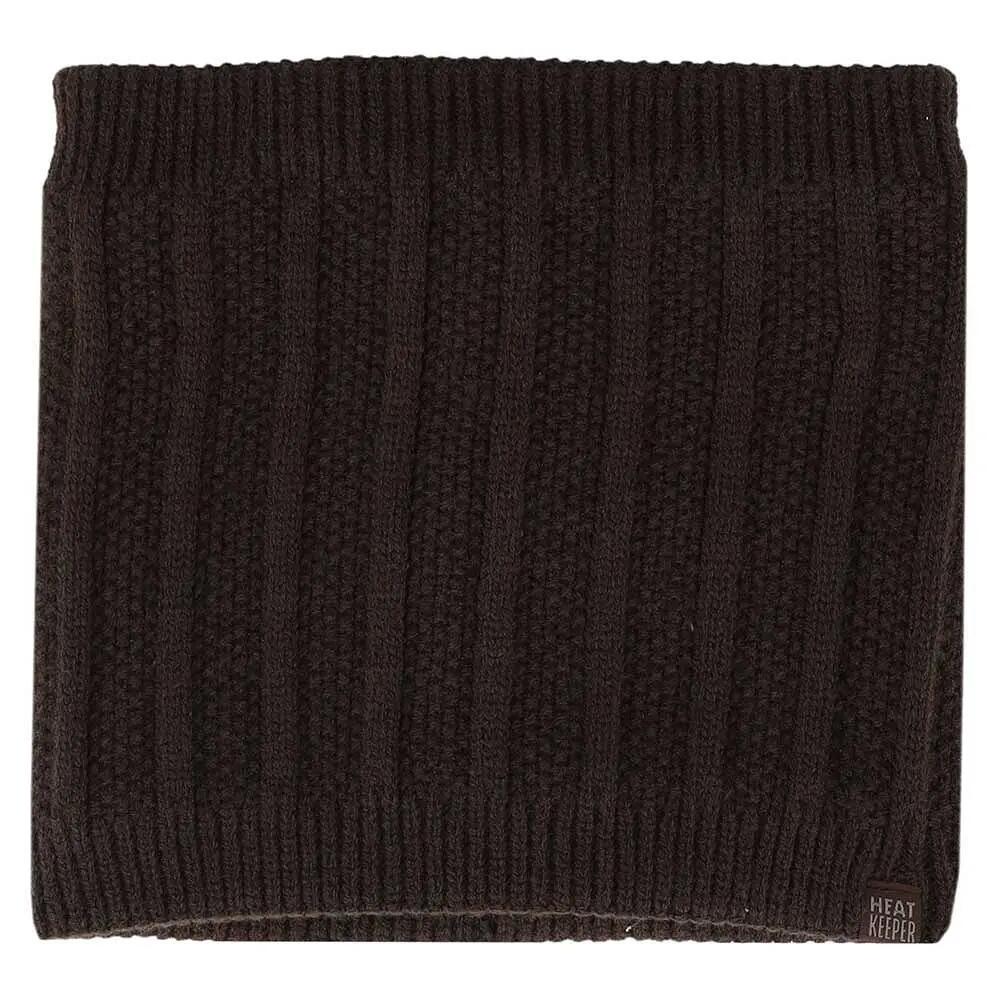 Coffret Cadeau Femme - Bonnet + Tour de Cou + Gants - Marron 4/6
