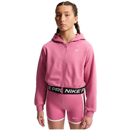Sudadera con capucha Nike modelo Nike Pro Fleece para niñas