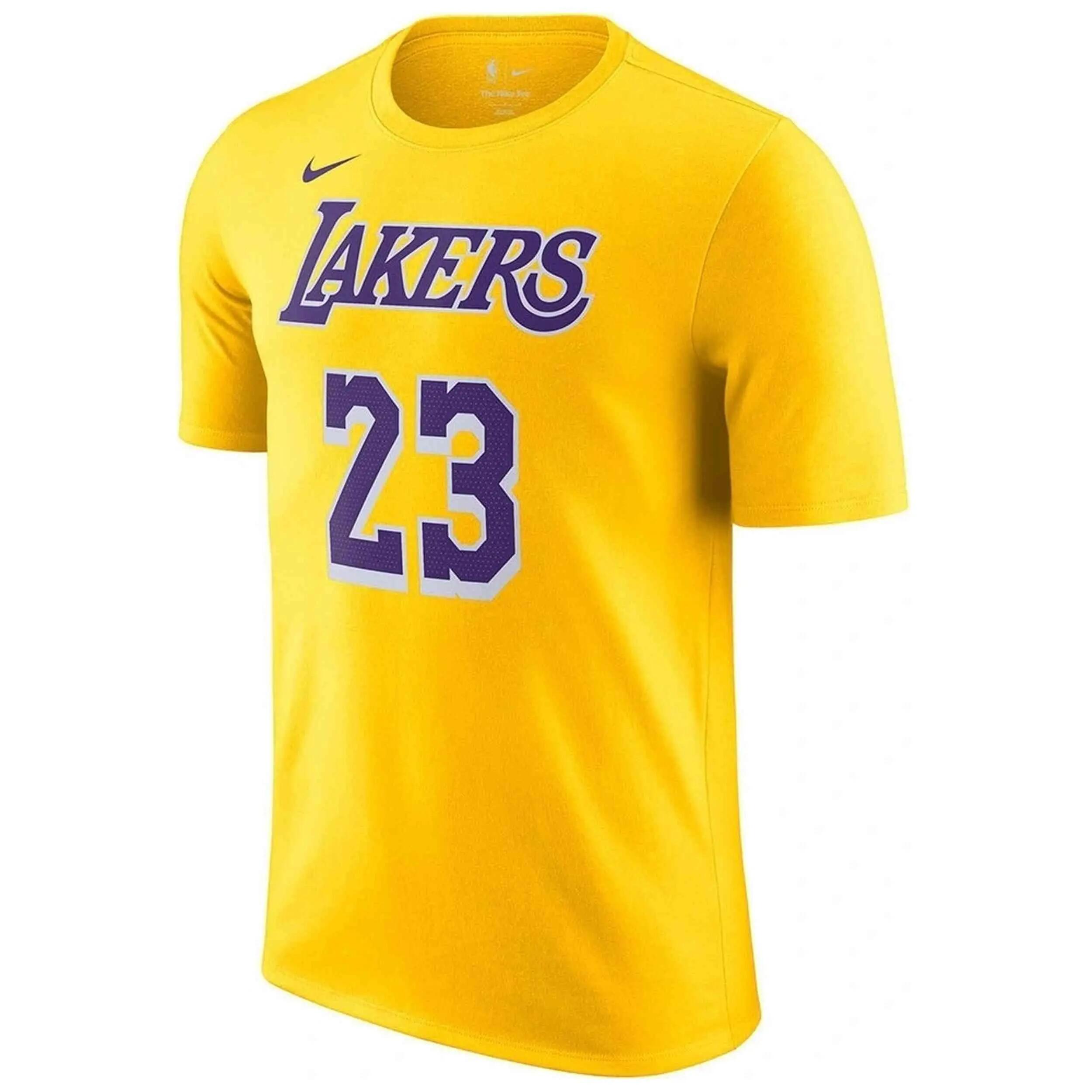 Maglia da basket Nike modello Baloncesto "Los Angeles Lakers" per uomini 3/4