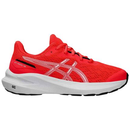 Zapatillas de running Asics modelo GT-1000 13 "Red/White" para niños unisex