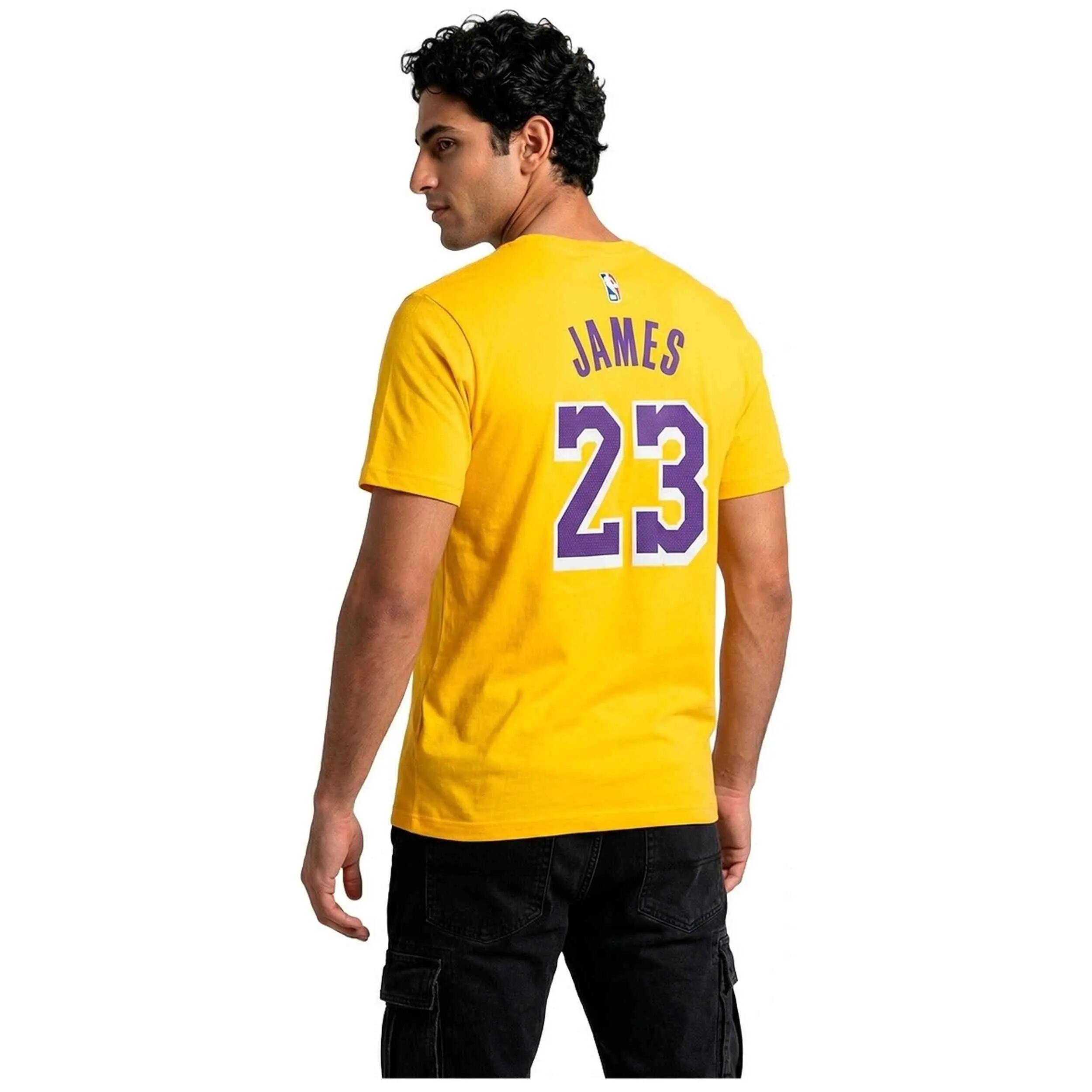 Maglia da basket Nike modello Baloncesto "Los Angeles Lakers" per uomini 2/4