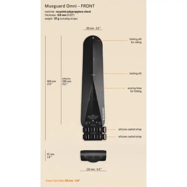 Garde-boue Musguard Omni 2/2