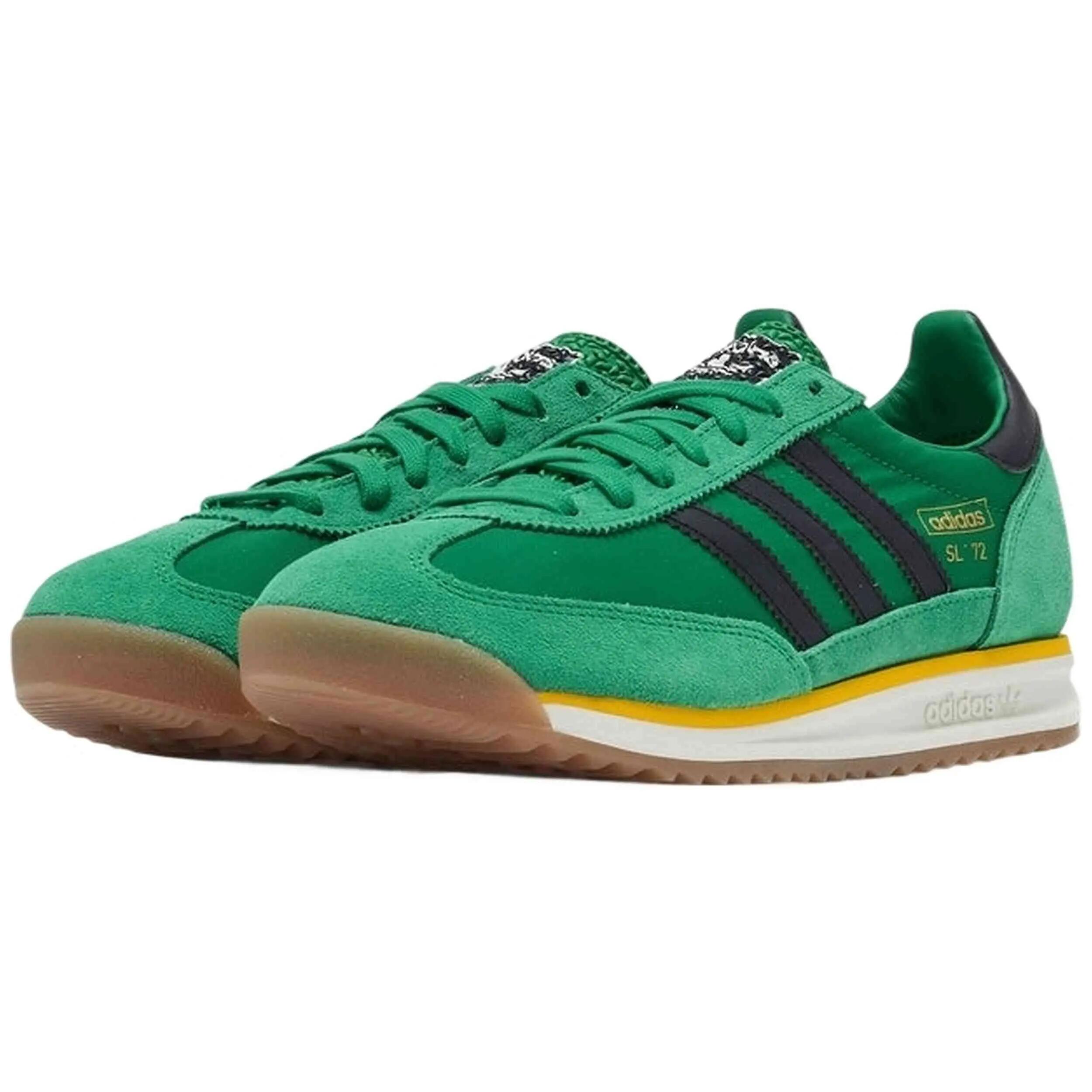 Chaussures adidas SL 72 RS Vert/Blanc Crème Jaune 5/5