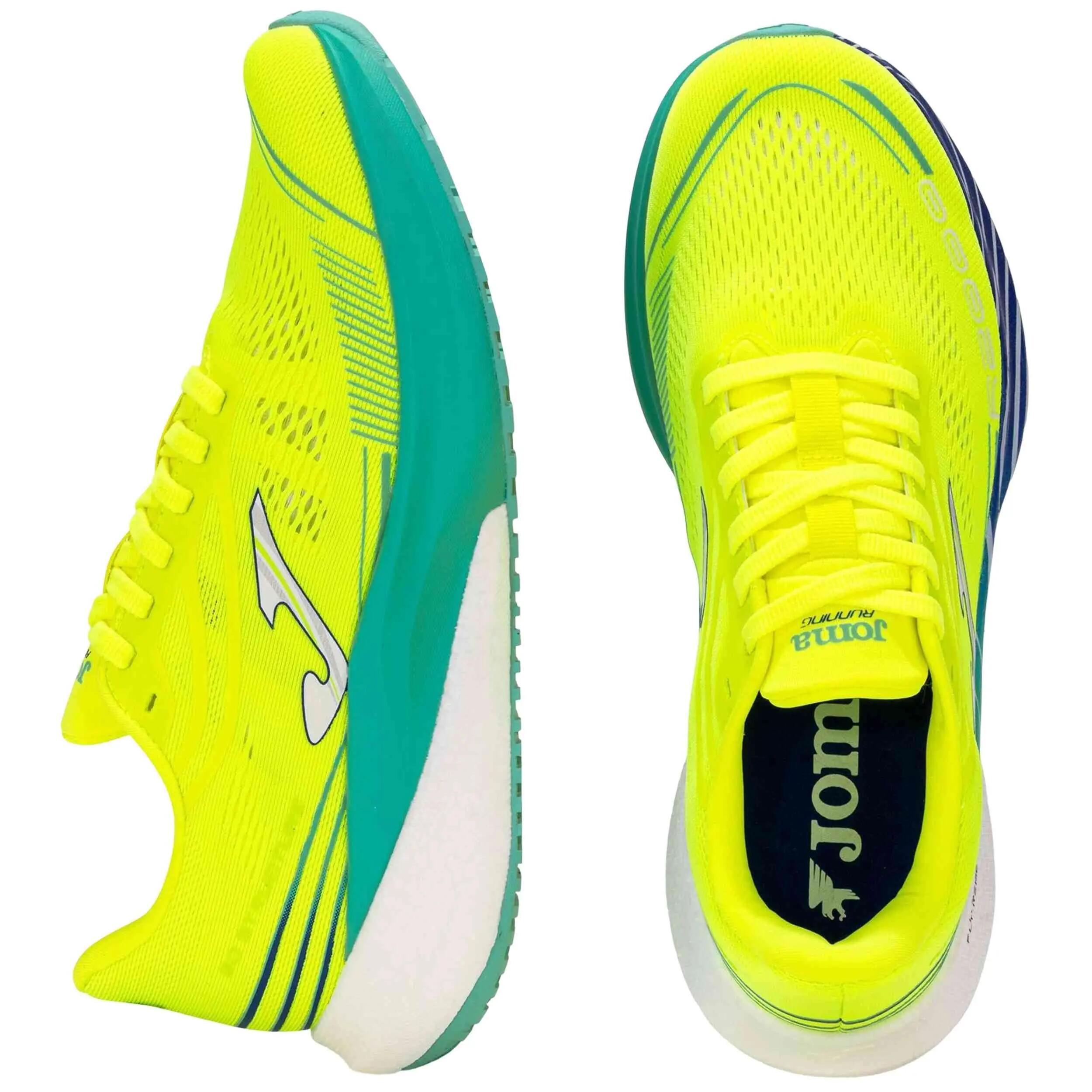 Zapatillas de running Joma modelo R2000 26 "Amarillo Flúor" para unisex 4/5