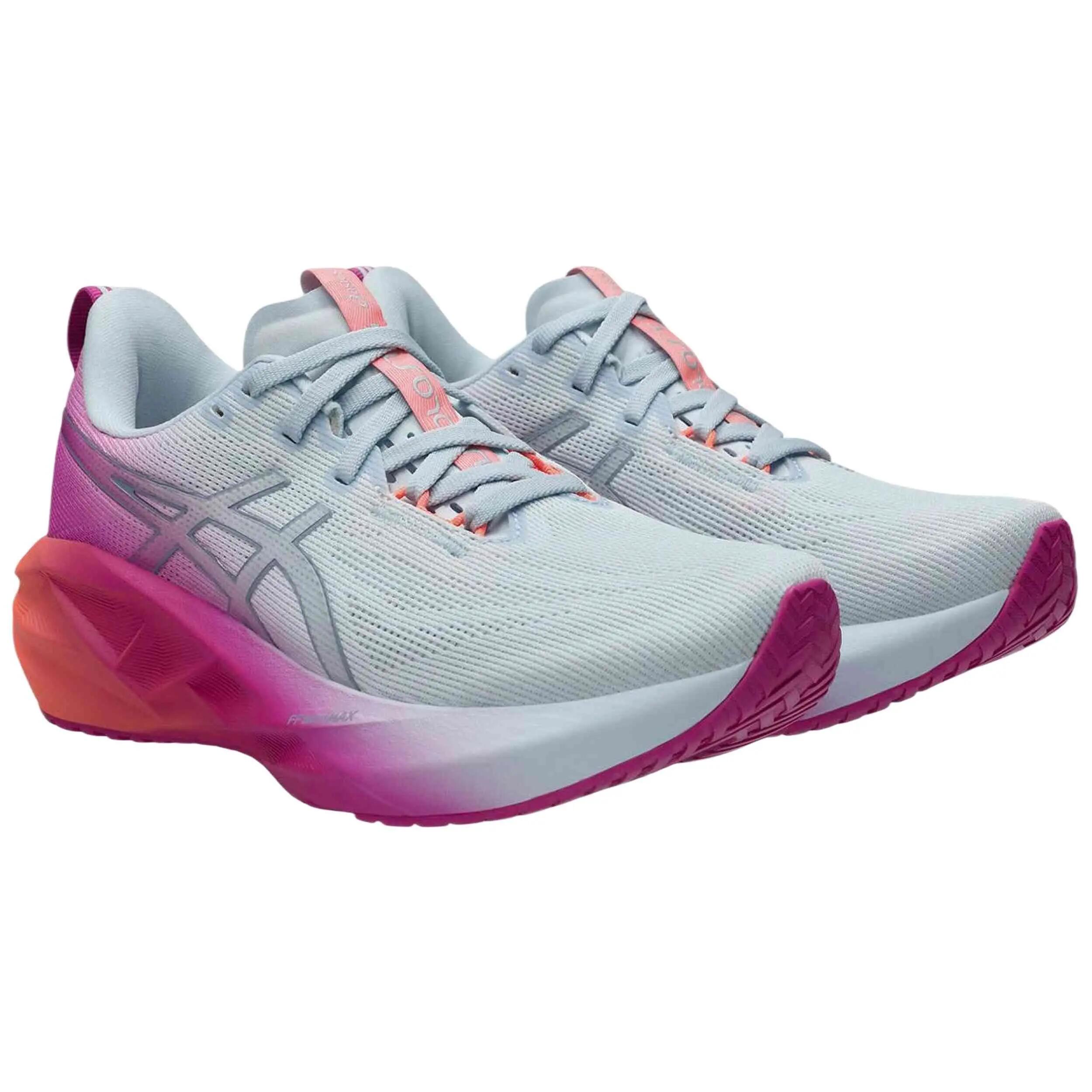 Hardloopschoenen Asics model Novablast 5 Sunny Sizzle "Light Blue/P voor vrouwen 2/5