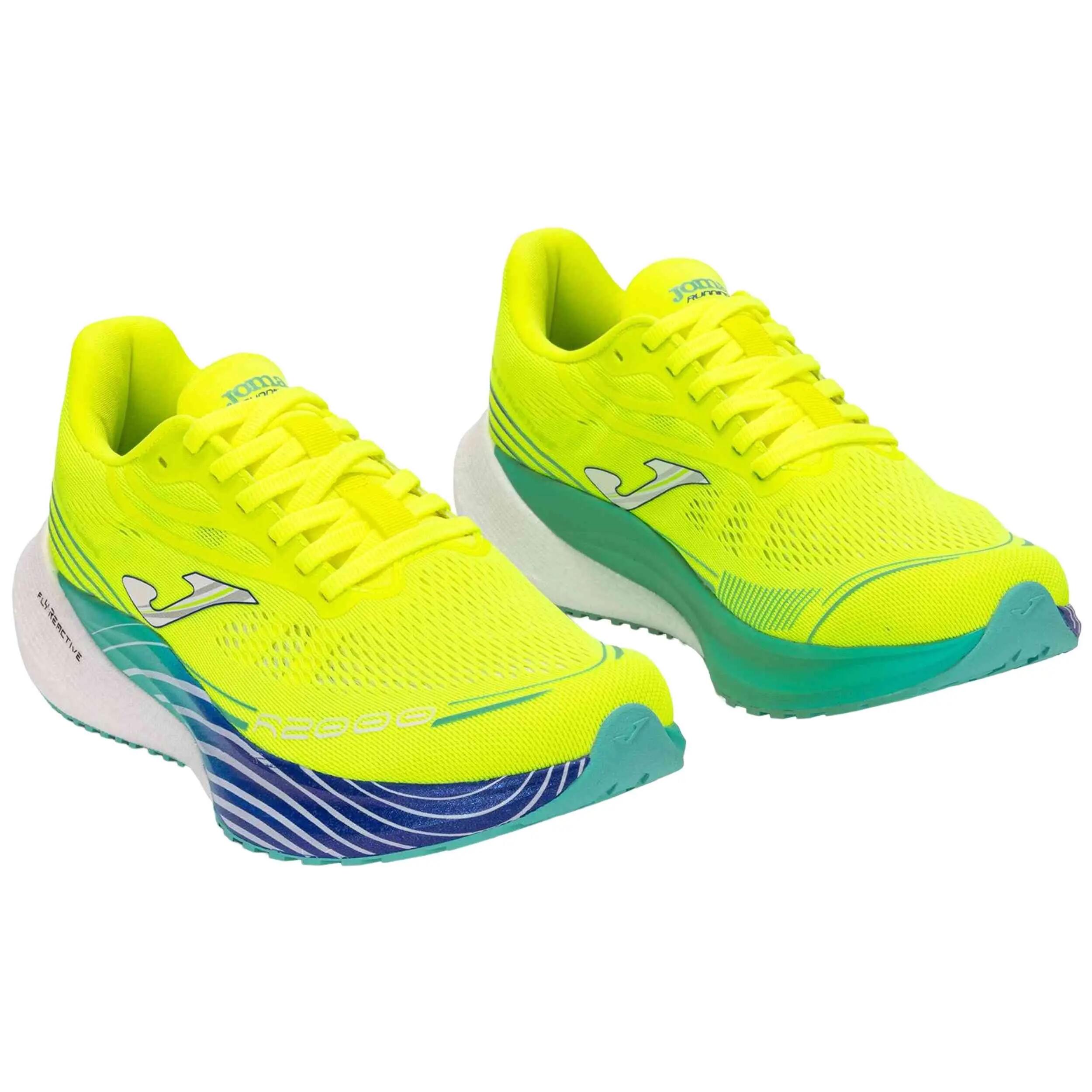 Zapatillas de running Joma modelo R2000 26 "Amarillo Flúor" para unisex 2/5