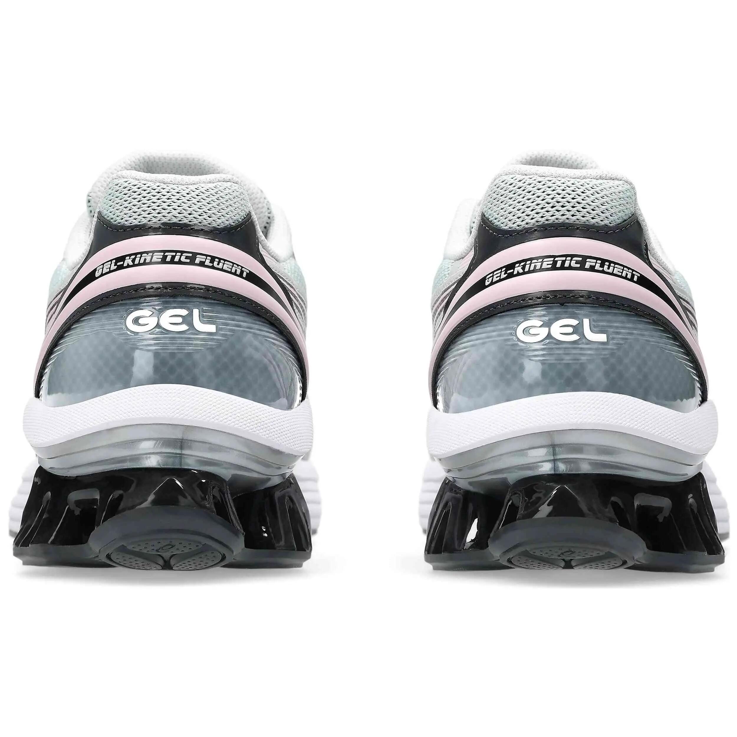 Turnschuhe Asics Modell GEL-KINETIC FLUENT "Silver/Black/Pink" für männer 5/5