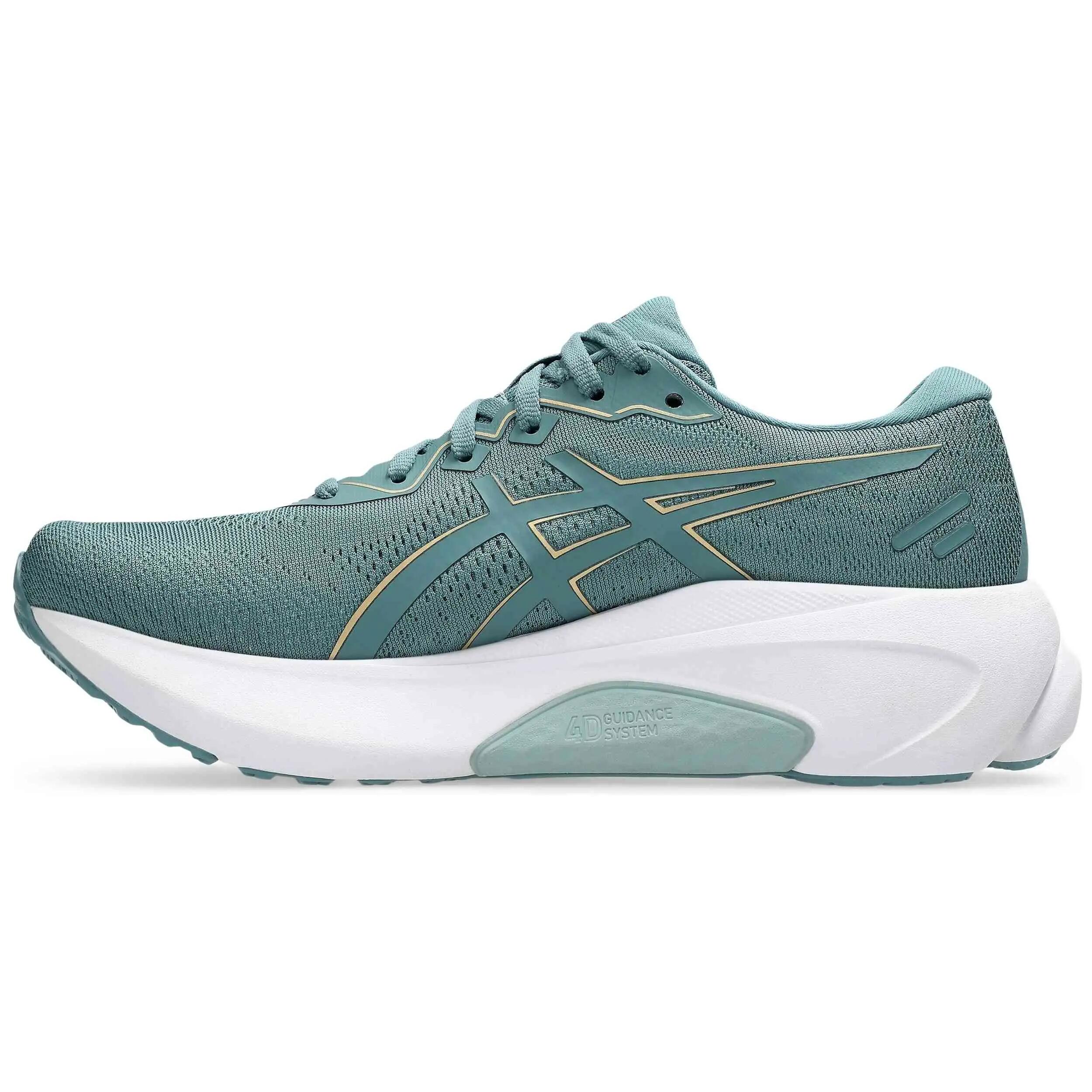 Scarpe da running Asics modello GEL-JADEITE 3 "Foggy Teal / Pure Gold" per donne 4/5