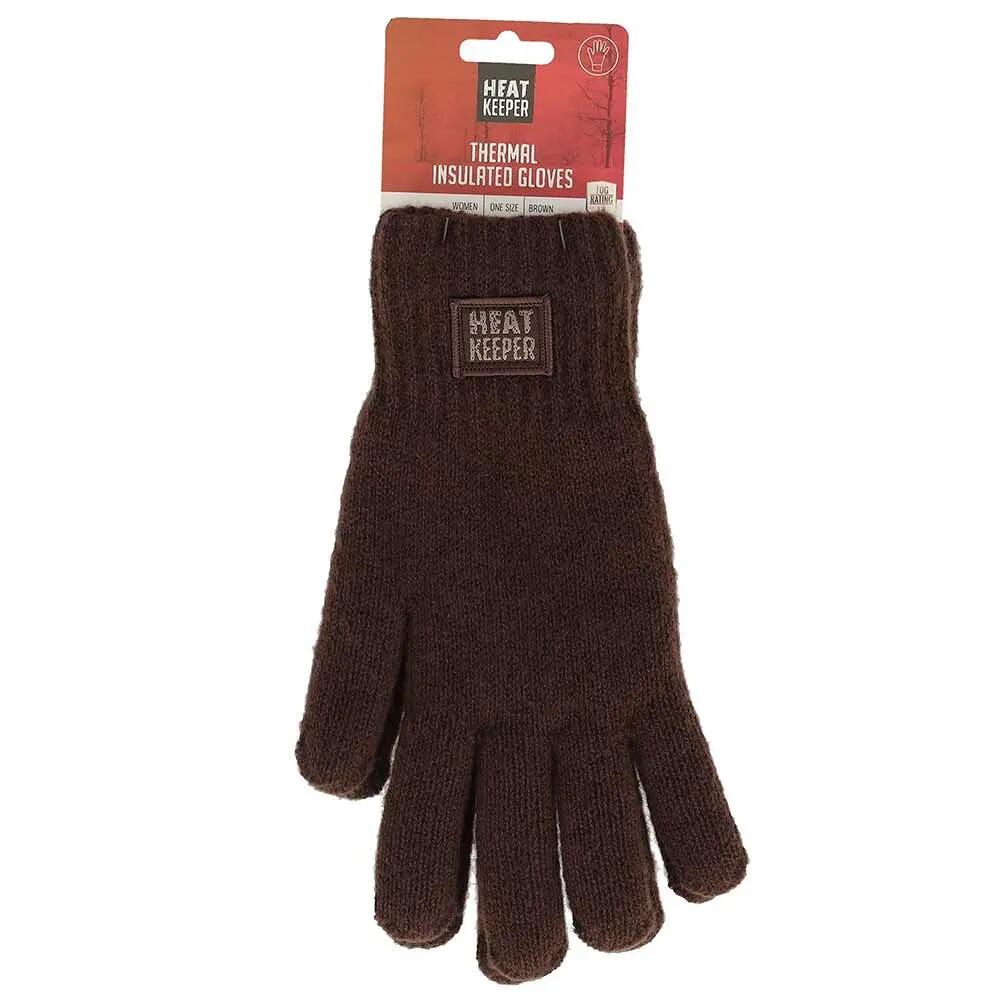 Guantes Térmicos Mujer - Marrón 4/4