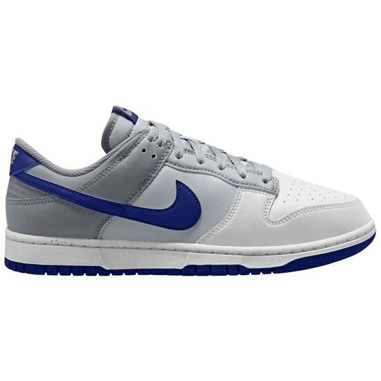 Zapatillas Nike modelo Dunk Low Retro "Wolf Grey/Deep Royal Blue" para hombre