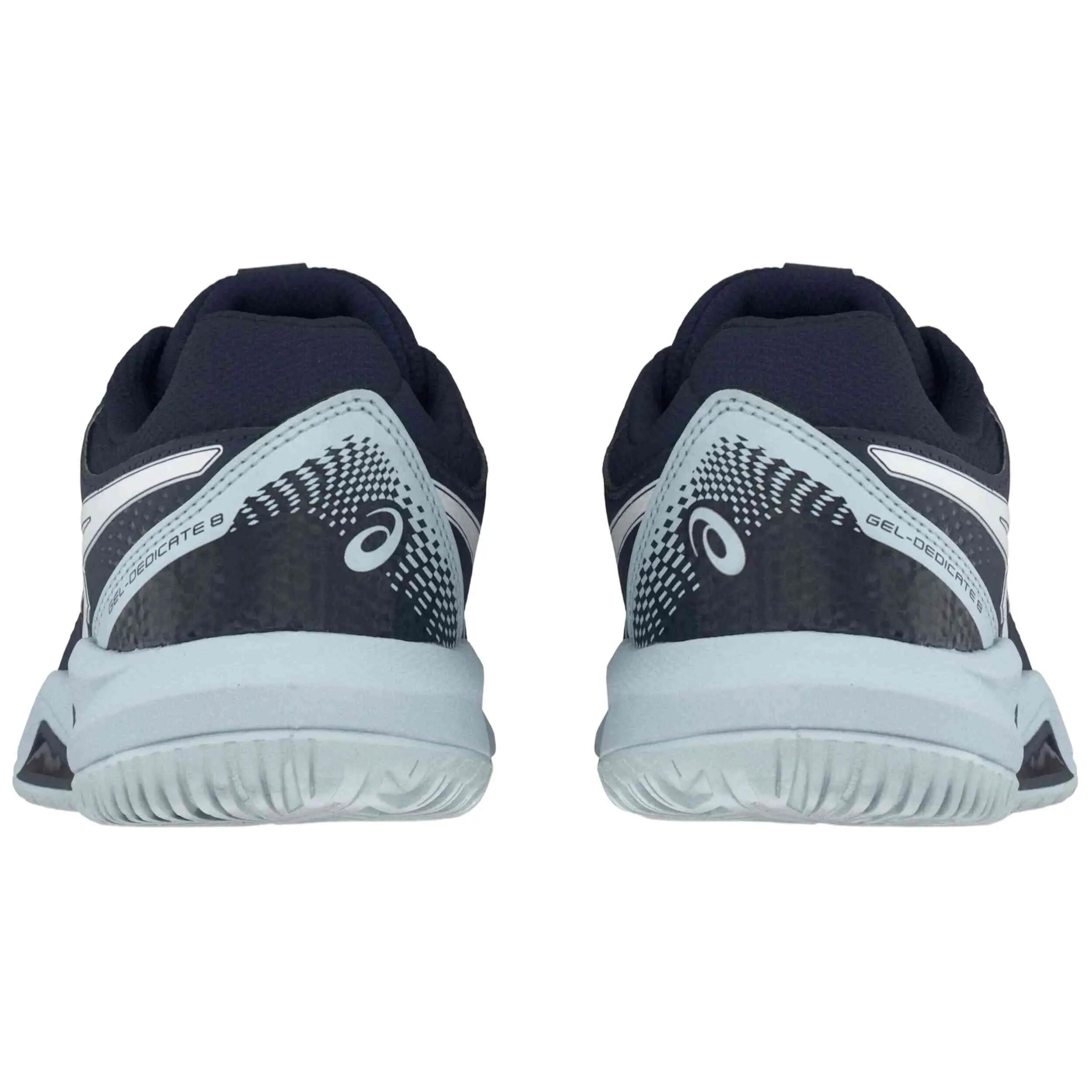 Padel schoenen Asics model Gel-Resolution 8 "Navy/White" voor vrouwen 4/4