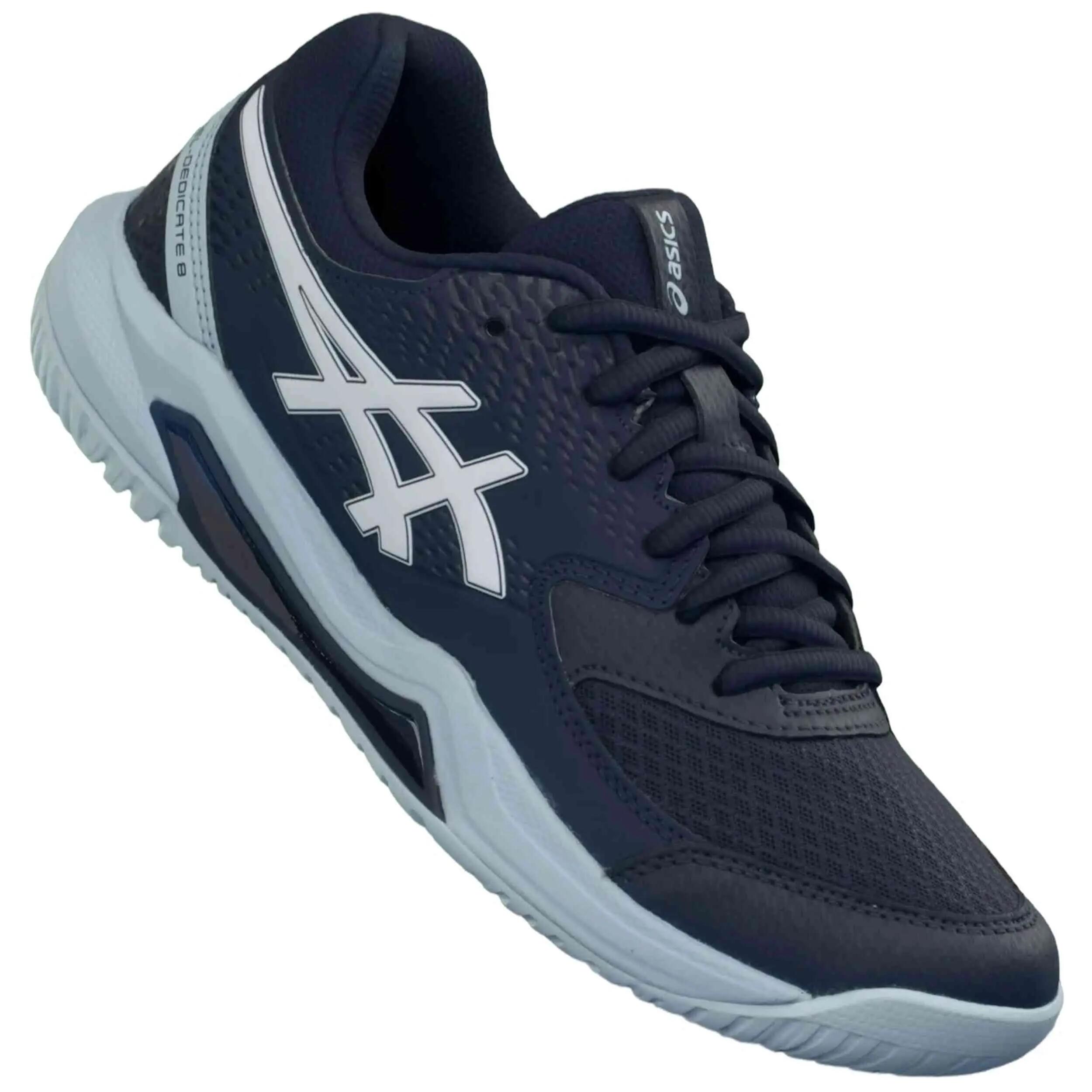Padel schoenen Asics model Gel-Resolution 8 "Navy/White" voor vrouwen 2/4