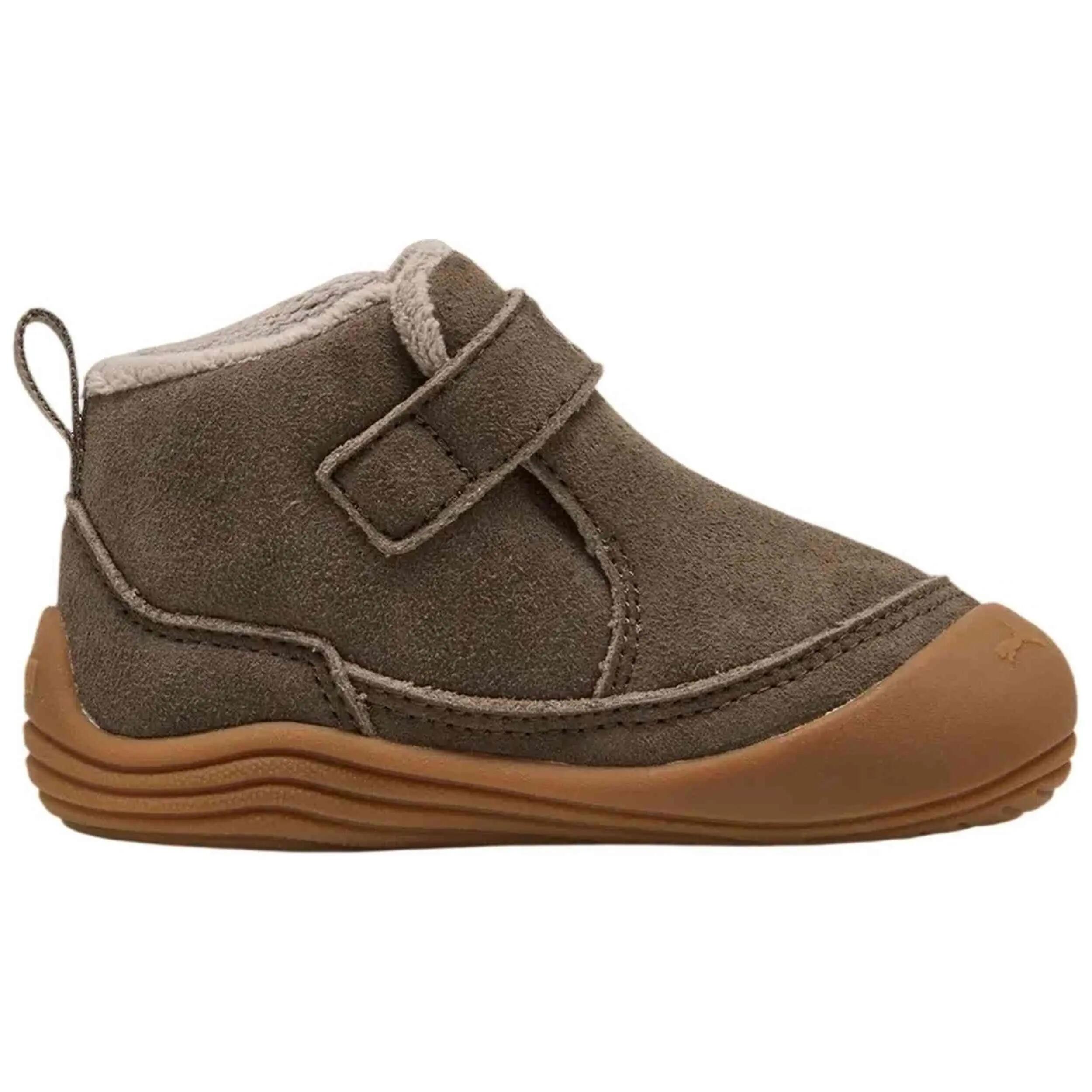 Sapatilhas Puma modelo Kitty Mid para crianças unissex 4/5
