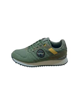 Napapijri Heren Platform Sneakers Groen met Veters