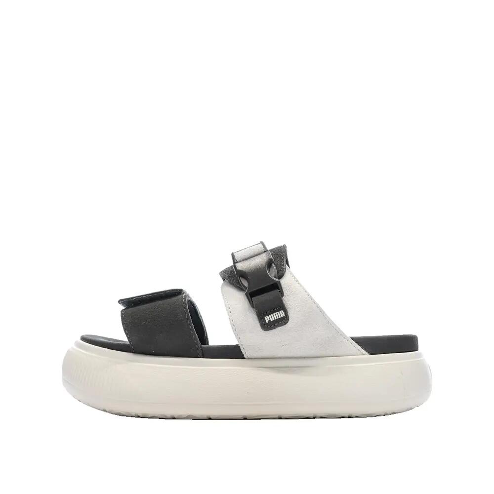 Sandalias PUMA Suede Mayu Beige/Negro 1/1