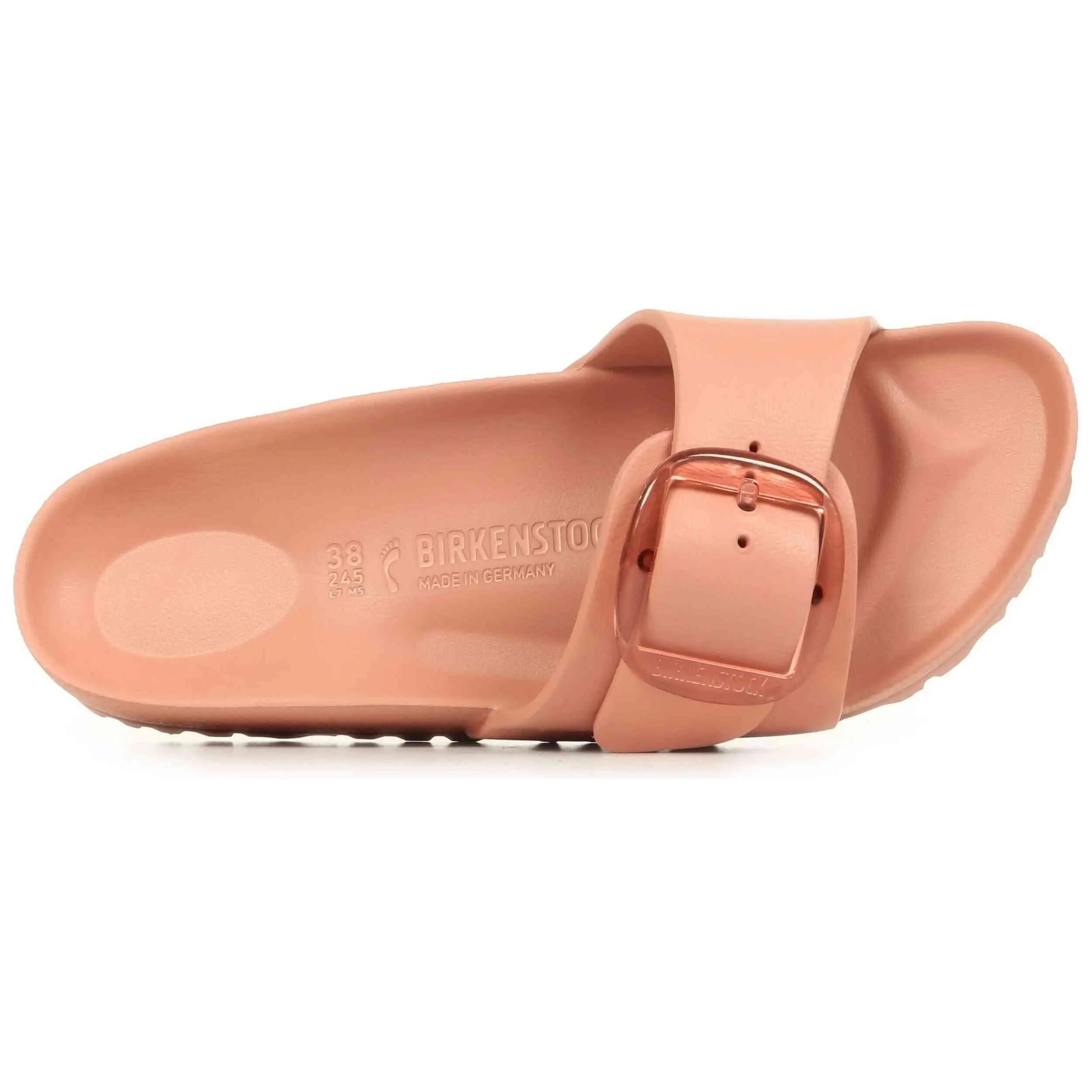 Sandalen Birkenstock model Madrid Big Buckle EVA "Naranja" voor unisex 3/4