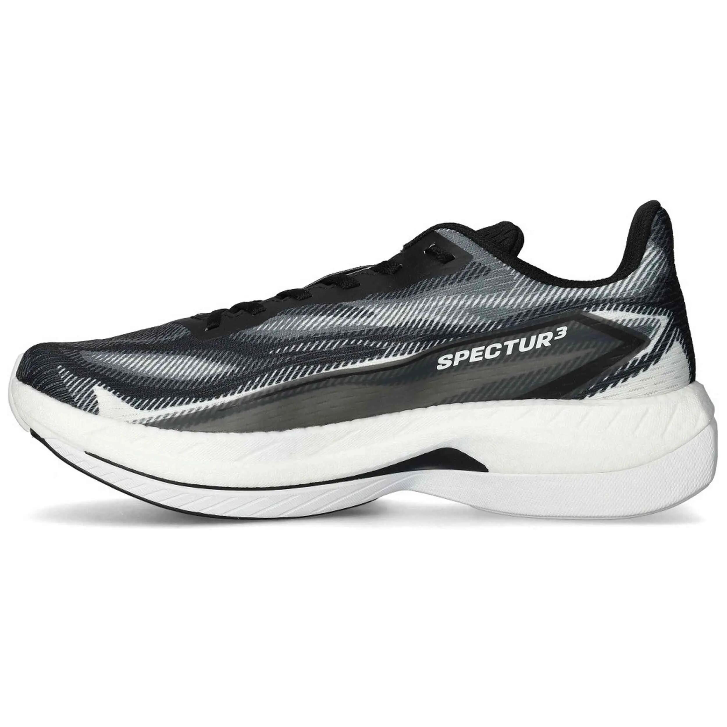 Chaussures de course Salomon modèle SPECTUR 3 "Black / White / Castle pour homme 2/5
