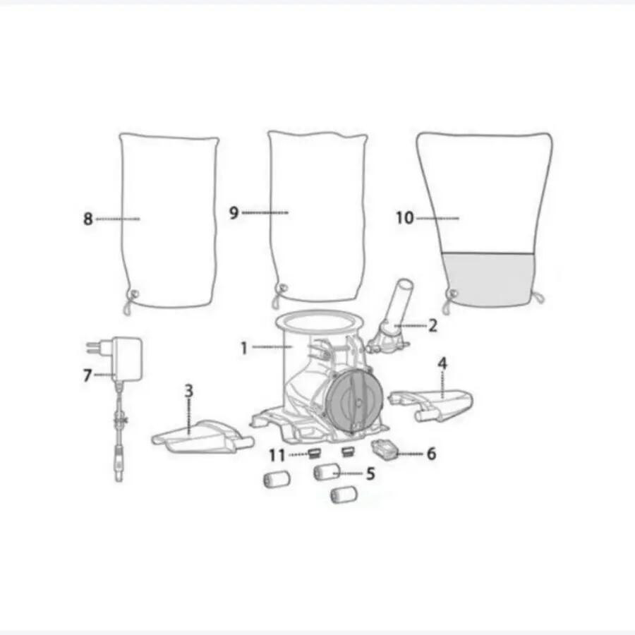 Sac filtrant fin pour vektro xl et tesla 90 2/2