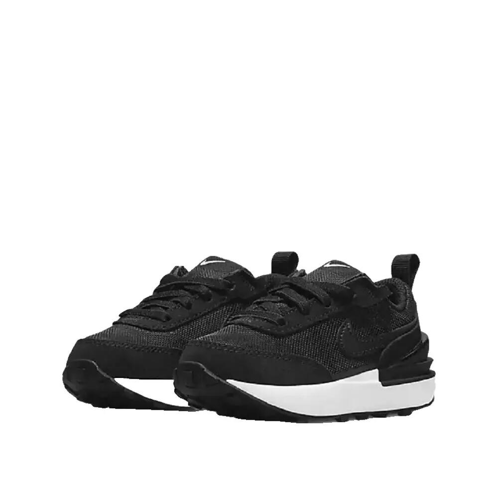 Scarpe Nike Waffle One Nero/Bianco/Arancio 3/4