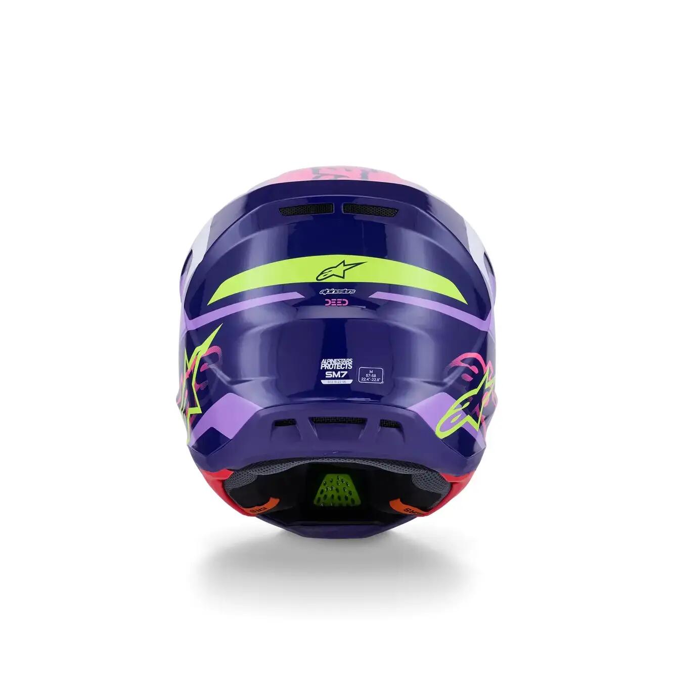 Casco de moto Alpinestars S-M7 Deed 4/5