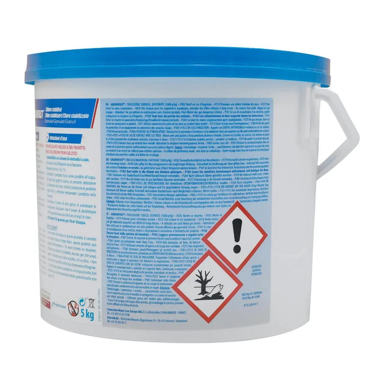 Chlore choc stabilisé 5kg 6/6