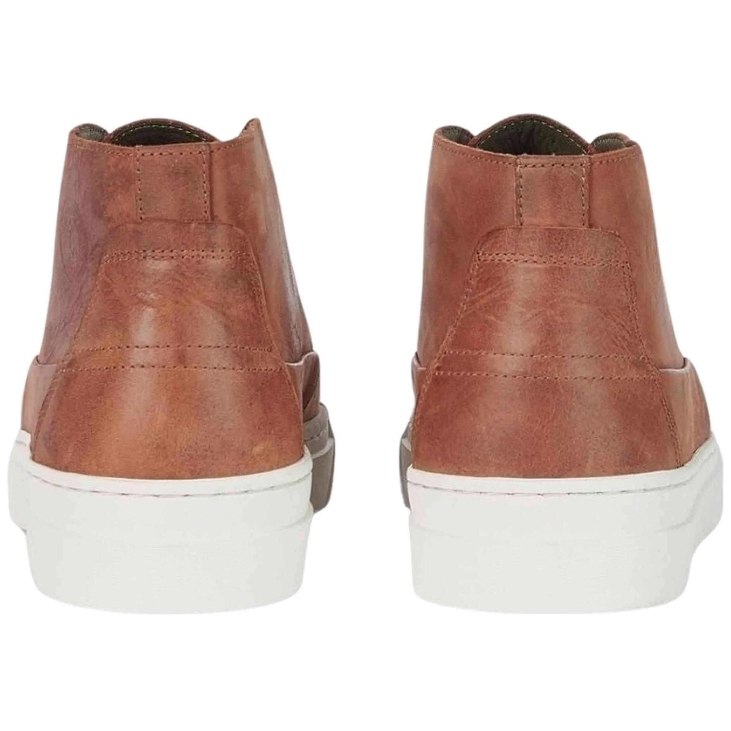 Baskets Barbour modèle Barbour Mason Chukka Boots Cognac pour homme 3/4