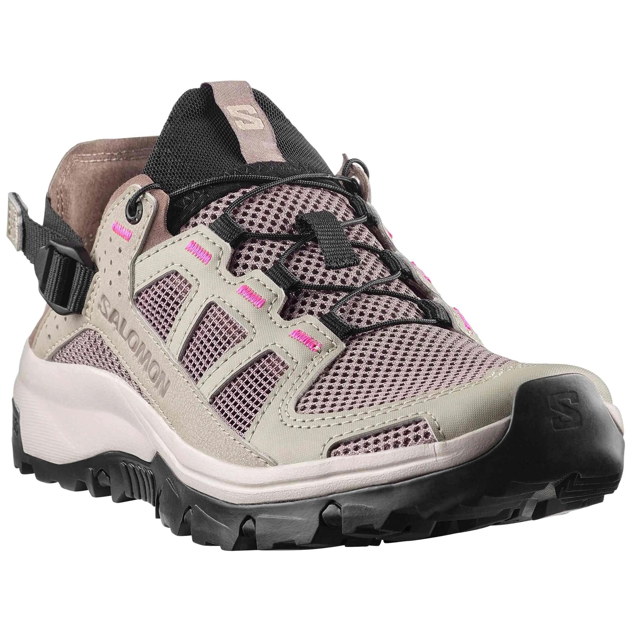 Scarpe Salomon modello Techamphibian 5 "Walnut / Tapioca / Clearly Aqu per donne 3/5
