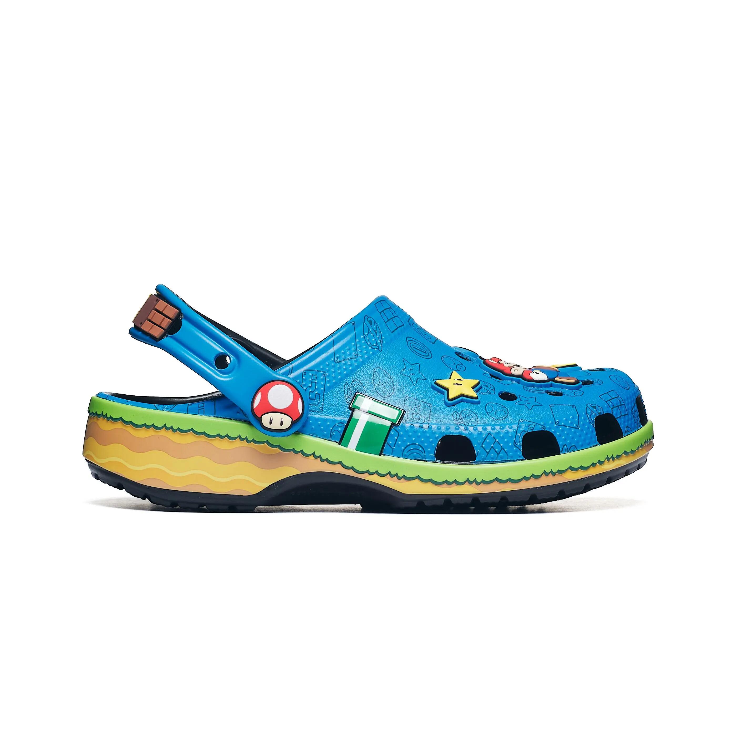 Dziecięce chodaki Crocs CLASSIC SUPER MARIO CORE CLOG K 212139 2/6