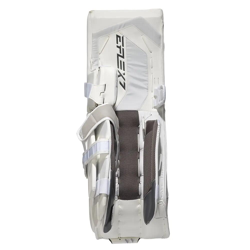 Jambières de gardien de but Eflex 7.9 - Intermédiaire - Blanches - 30+1 5/7