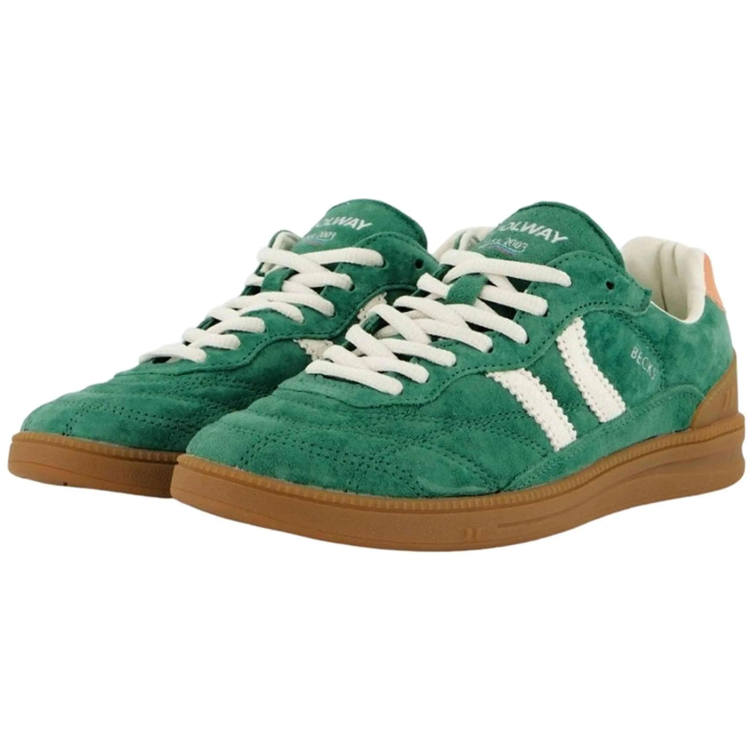 Sapatilhas Coolway modelo Becks-X Green Oasis para mulheres 3/4